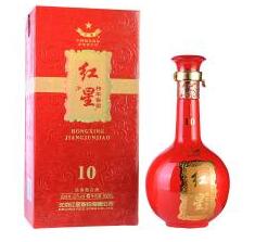 52°红星将军窖少将10年500ml